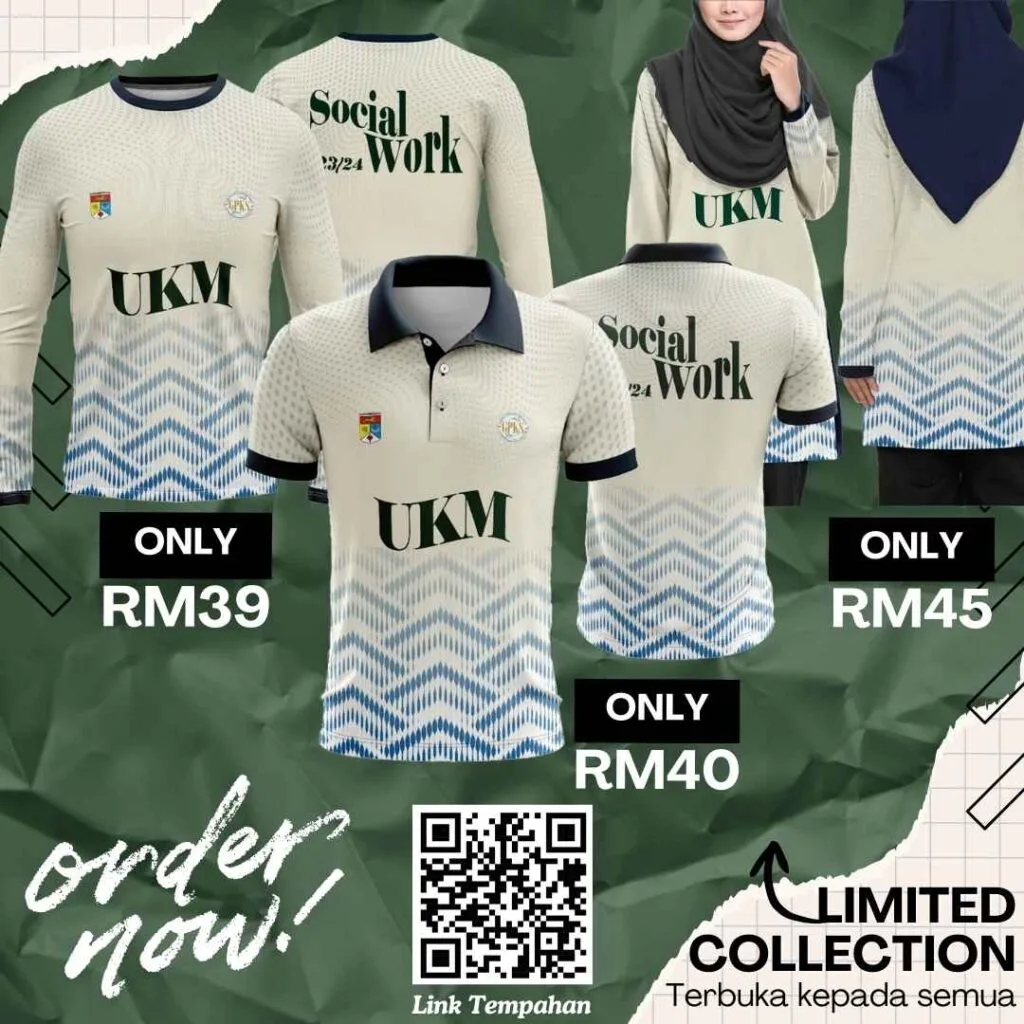 Marketing Poster for GPKS UKM shirt for Instagram designed by Atif Aiman